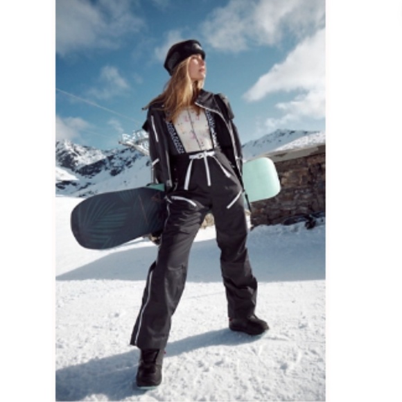 Free People Zephyr Ski Shell Pants in Black Combo - NWT - Picture 4 of 17